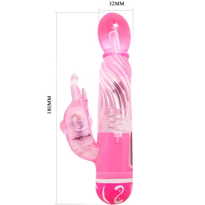 BAILE - VIBRADOR MULTIVELOCIDAD CON ESTIMULADOR LILA – Bild 4