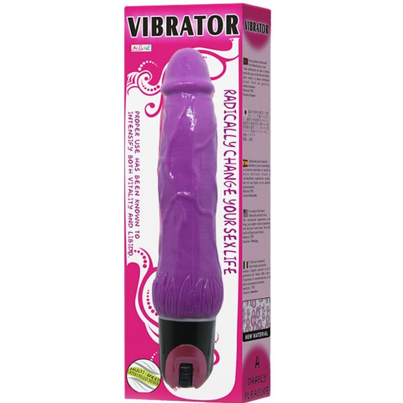 BAILE - VIBRATOR DAAPLY PLEASURE MULTIVELOCIDAD MORADO – Bild 2