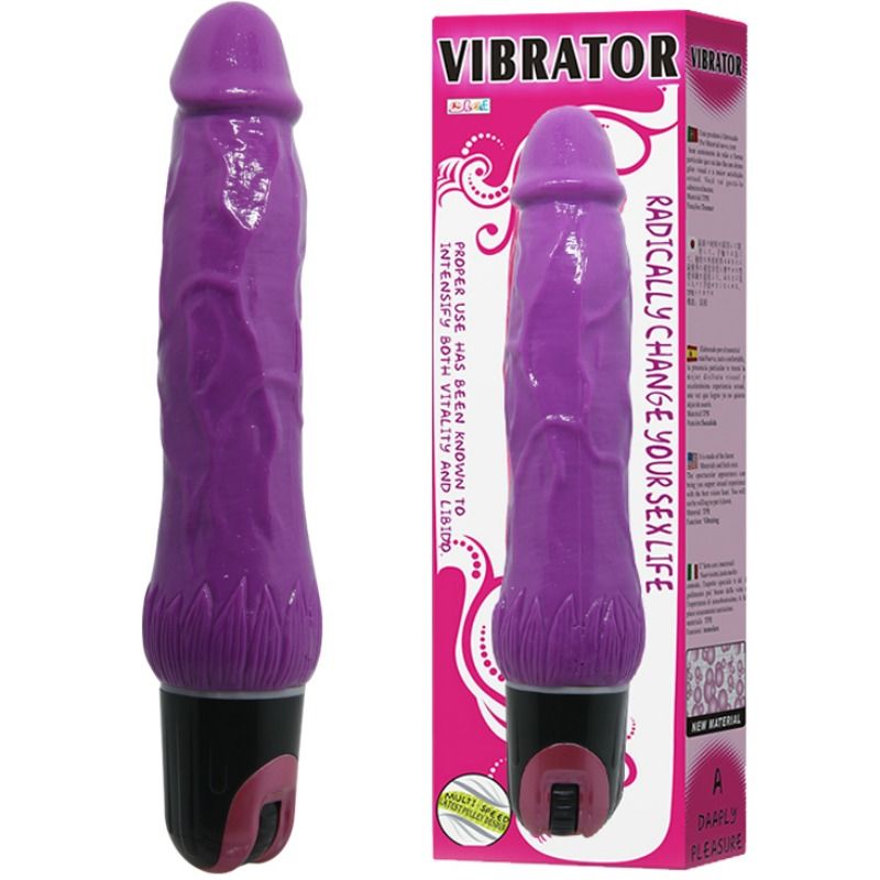 BAILE - VIBRATOR DAAPLY PLEASURE MULTIVELOCIDAD MORADO – Bild 3