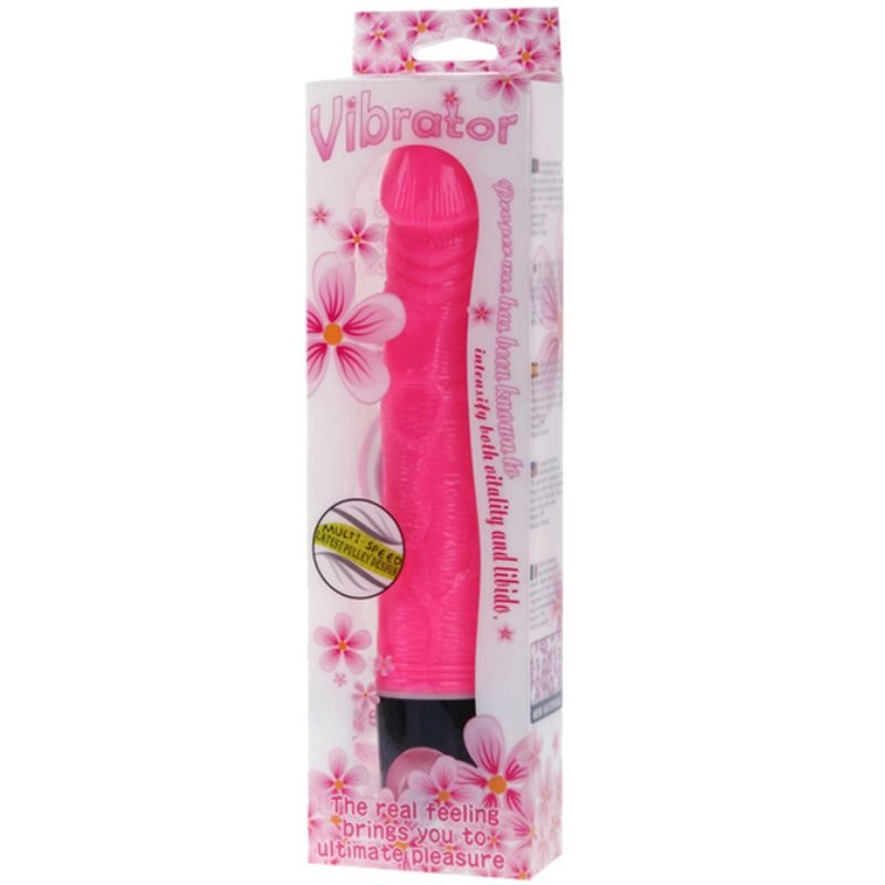 BAILE - VIBRATOR MULTISPEED 21.5 CM ROSA – Bild 2