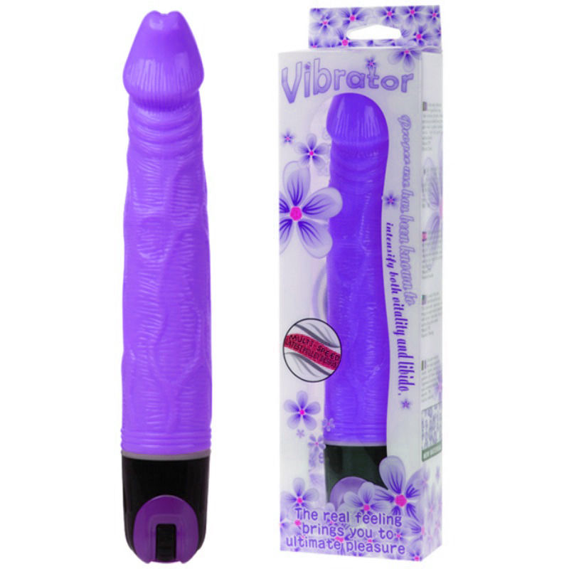 BAILE - VIBRATOR MULTISPEED 21.5 CM MORADO – Bild 2