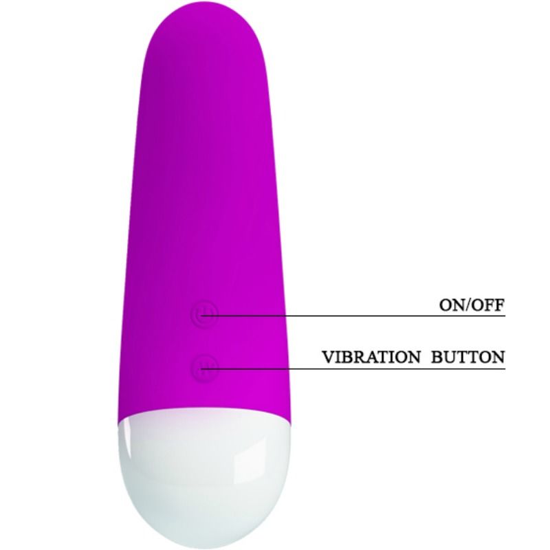 PRETTY LOVE - LUTHER MINI VIBRADOR 30 MODOS VIBRACIÓN – Bild 4