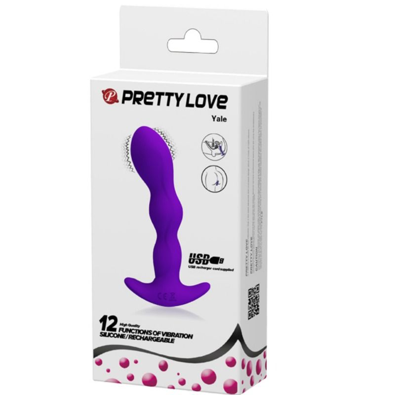 PRETTY LOVE - MASAJEADOR ANAL 12 MODOS VIBRACIÓN LILA – Bild 8