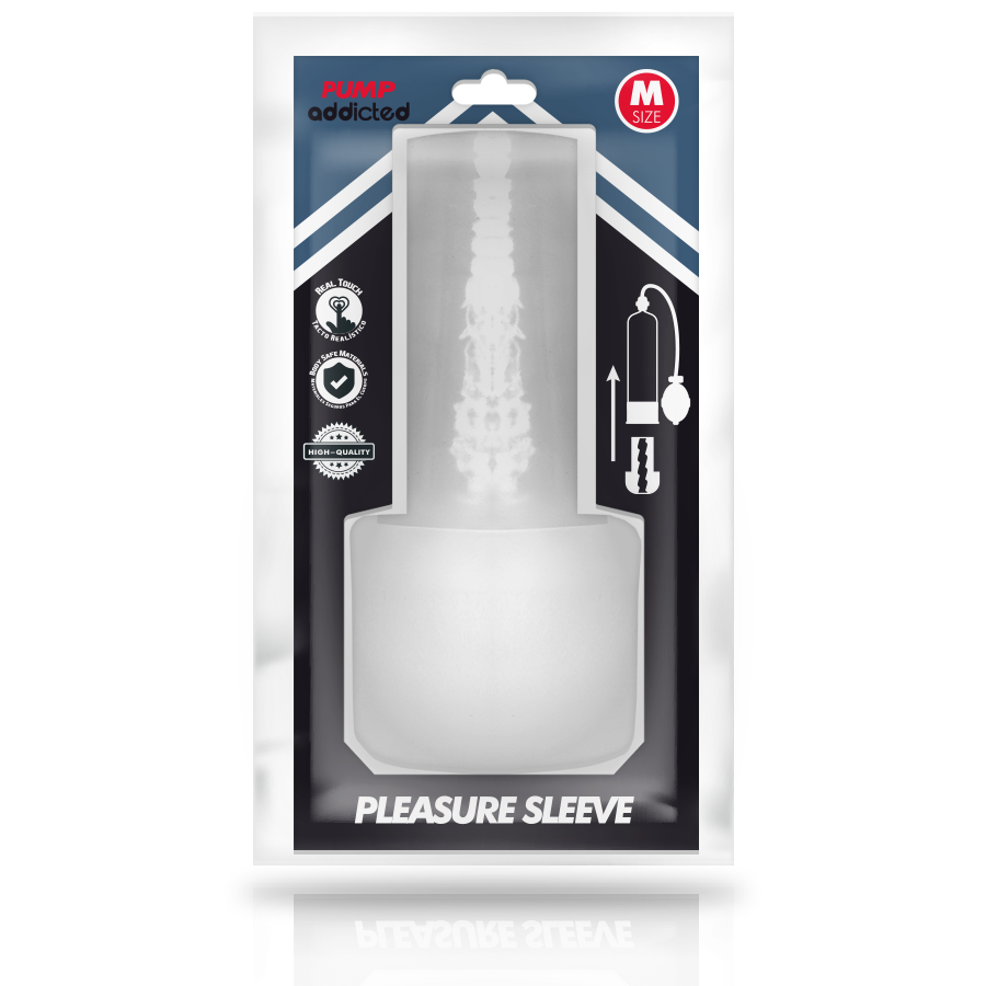 PUMP ADDICTED - PLEASURE SLEEVE MASTUBADOR TALLA M – Bild 3