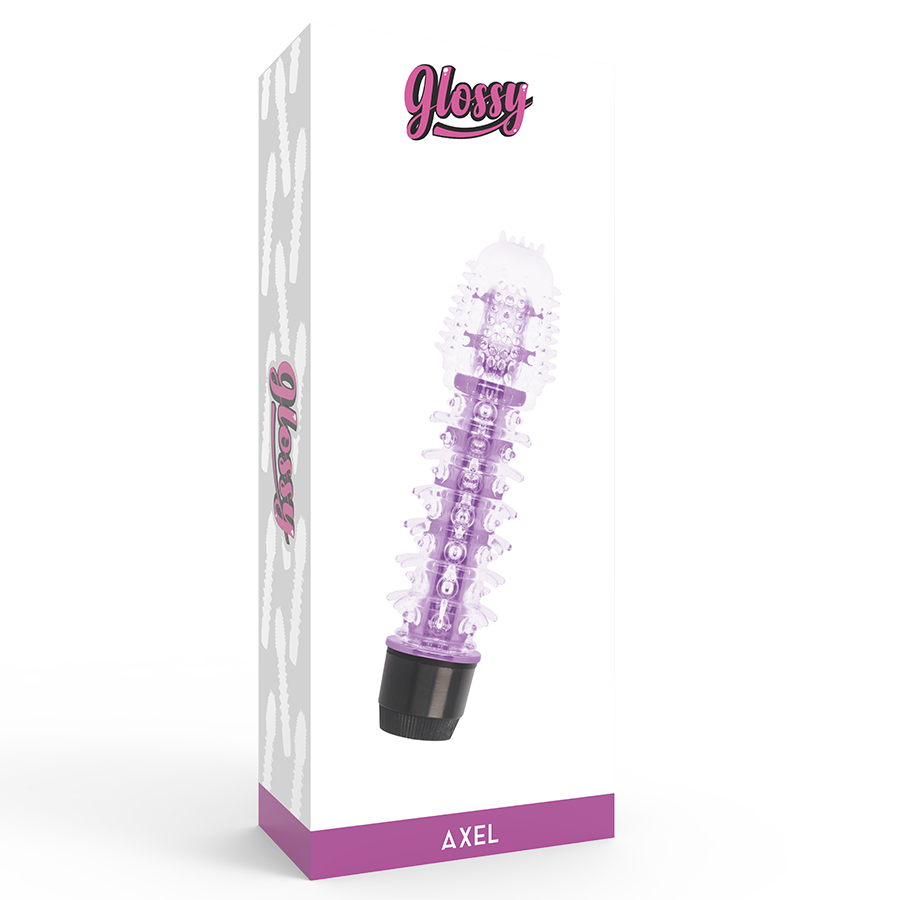 GLOSSY - AXEL VIBRADOR LILA – Bild 3