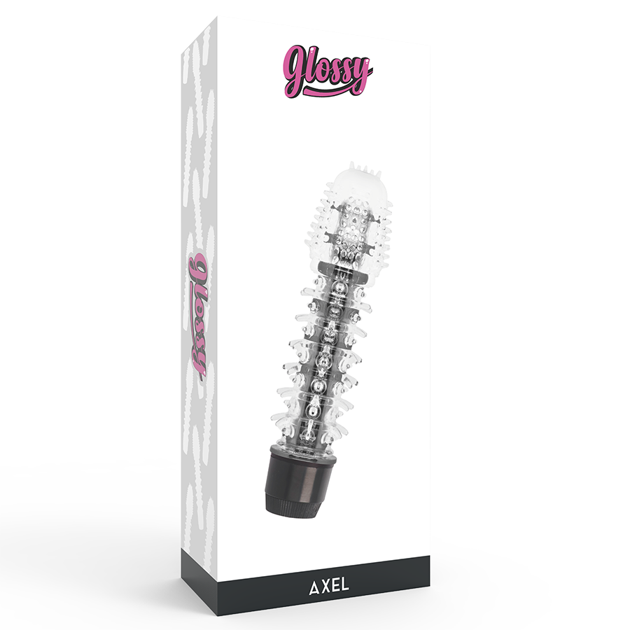 GLOSSY - AXEL VIBRADOR NEGRO – Bild 4