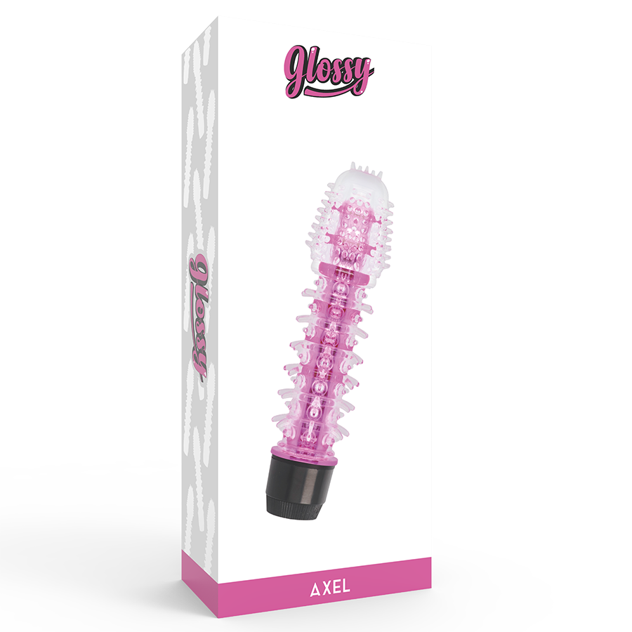 GLOSSY - AXEL VIBRADOR ROSA – Bild 4