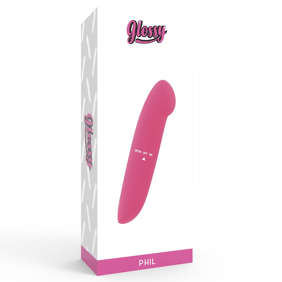 GLOSSY - PHIL VIBRADOR ROSA – Bild 4