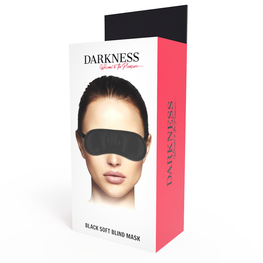 DARKNESS - GERADE SCHWARZE MASKE – Bild 3