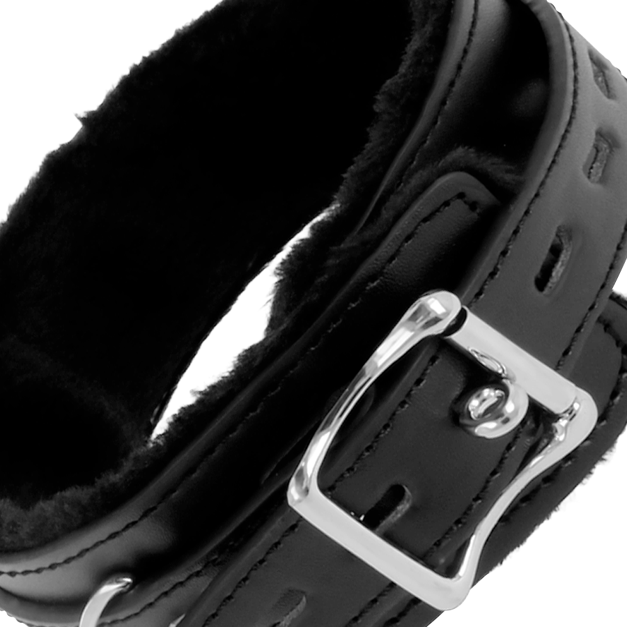 DARKNESS - COLLAR CONFORTABLE DE POSTURA CON CADENA LEATHER – Bild 4
