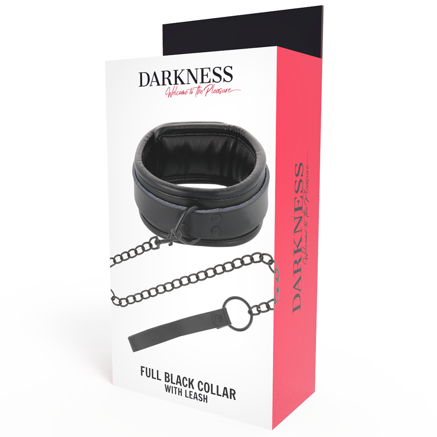 DARKNESS - COLLAR CON CADENA NEGRO – Bild 2
