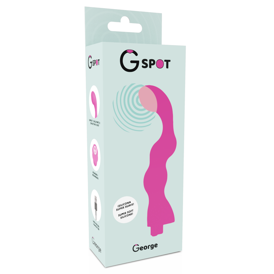 G-SPOT - GEORGE VIBRADOR PUNTO G ROSA CHICLE – Bild 5