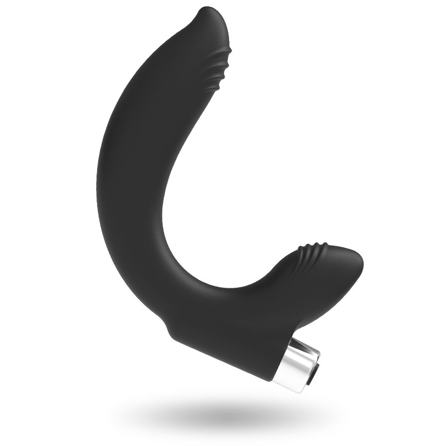 ADDICTED TOYS - VIBRADOR PROSTÁTICO RECARGABLE MODEL 7 - NEGRO – Bild 3
