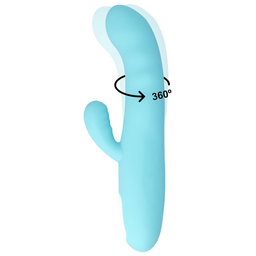 MIA - EIFFEL VIBRADOR ROTADOR AZUL TURQUESA – Bild 4