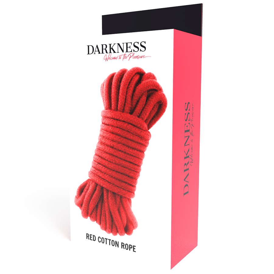 DARKNESS - JAPANISCHES SEIL 10 M ROT – Bild 3