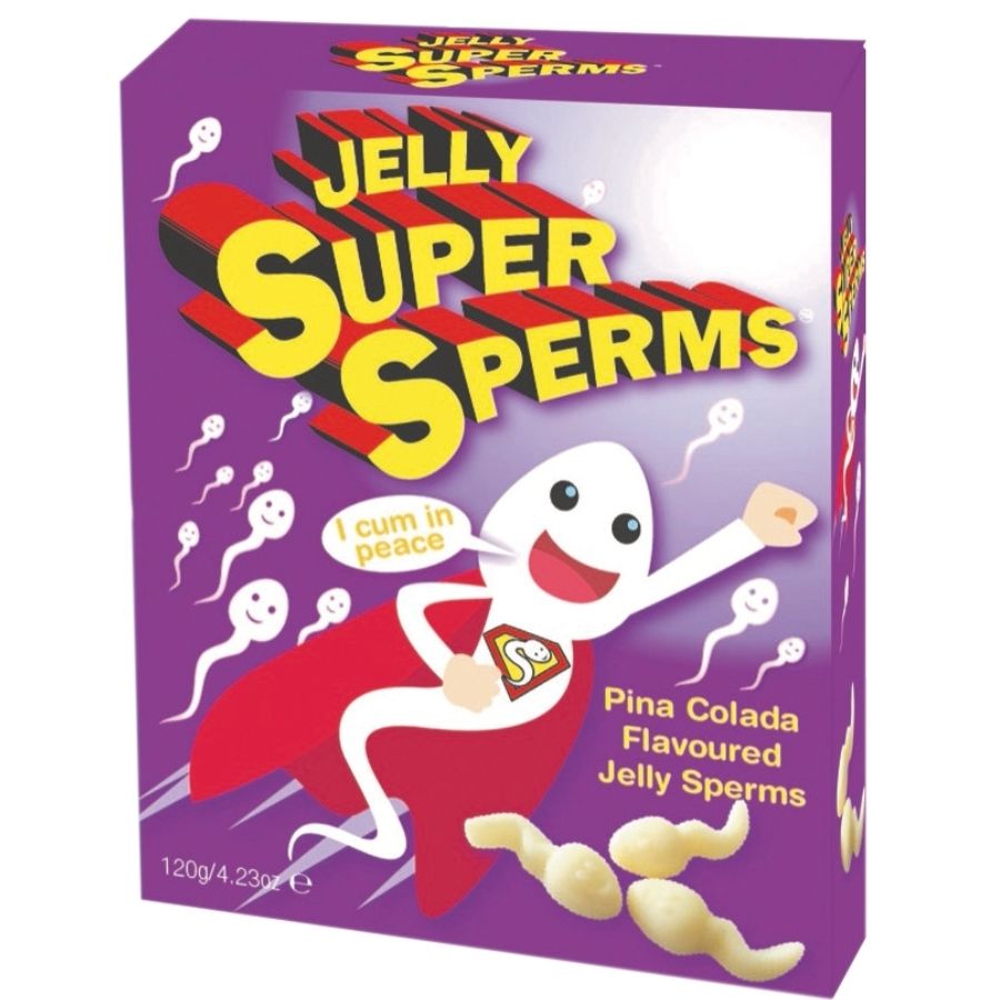 SPENCER & FLEETWOOD - JELLY SUPER SPERM GOMINOLAS FORMA ESPERMA 120 GR – Bild 2