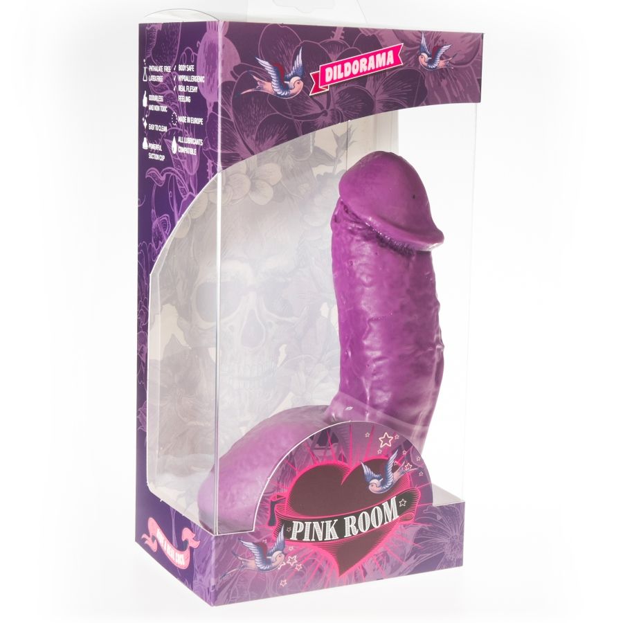 PINK ROOM - ELIAN DILDO REALÍSTICO LILA 17.5 CM – Bild 2