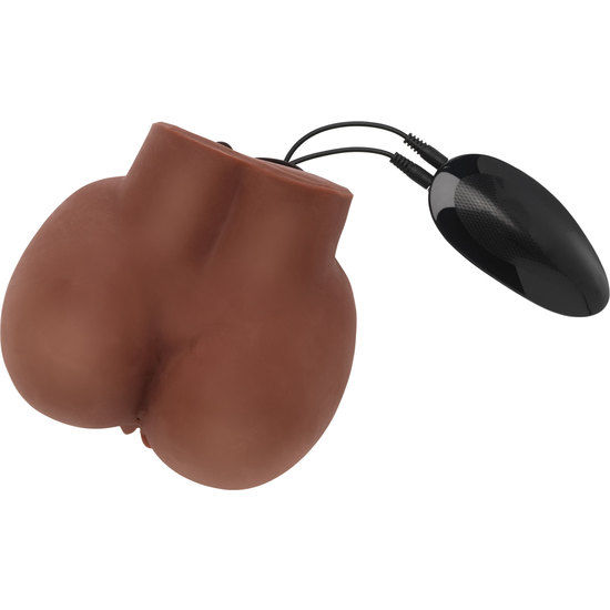 ACT - HOT HONEY RIDER MASTURBADOR CON VIBRADOR BROWN – Bild 2