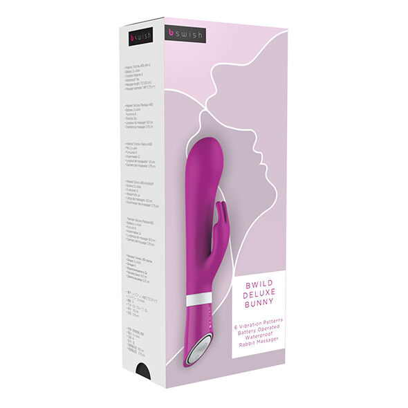 B SWISH - BWILD DELUXE BUNNY RABBIT VIBRATOR RASPBERRY – Bild 6