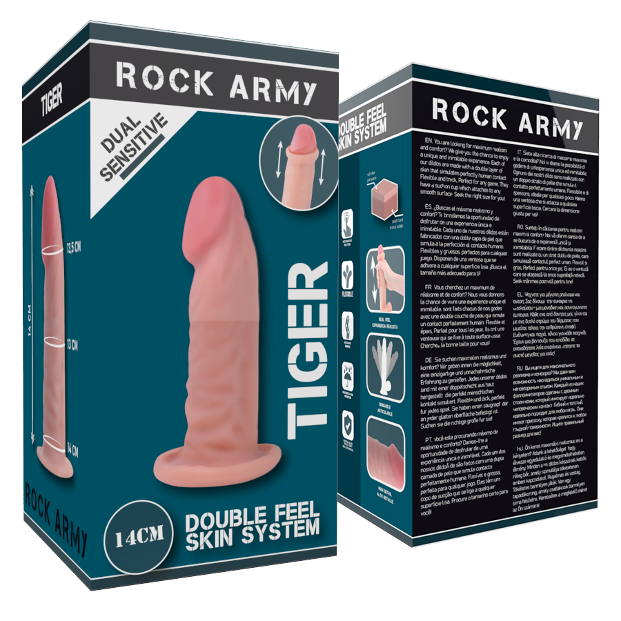 ROCKARMY - DUAL DENSITY TIGER 14 CM -O- 4.46 CM – Bild 9