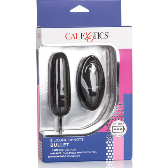CALEXOTICS - HUEVO VIBRADOR DE SILICONA CON MANDO NEGRO – Bild 2