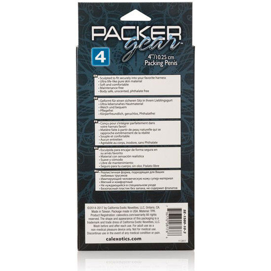 CALEXOTICS - PACKING PENIS PENE REALÍSTICO 12.75 CM MARRÓN – Bild 3