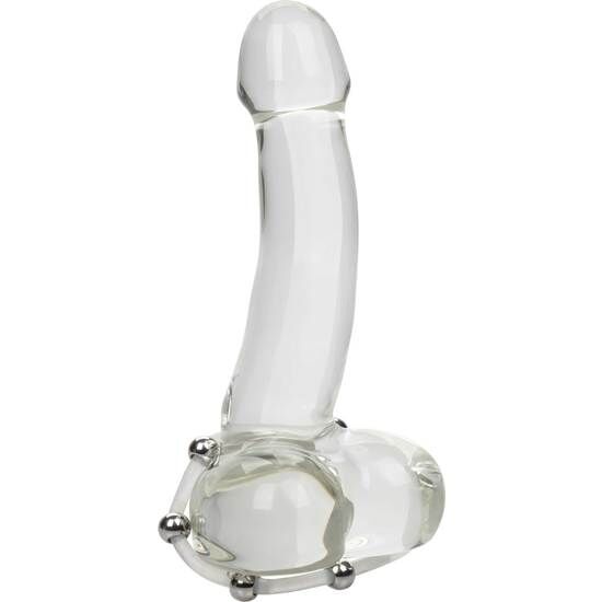 CALEXOTICS - ANILLO DE SILICONA CON CUENTAS DE ACERO TALLA XL – Bild 3