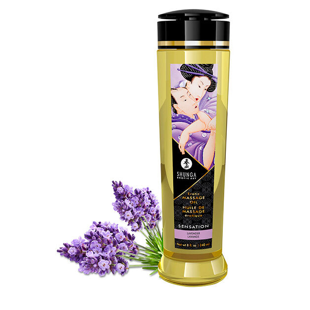 SHUNGA - ACEITE DE MASAJE ERÓTICO SENSACIÓN 240 ML