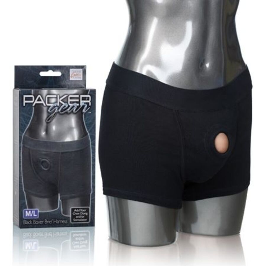 CALEXOTICS - PACKER GEAR BOXER ARNÉS UNIVERSAL M/L – Bild 2