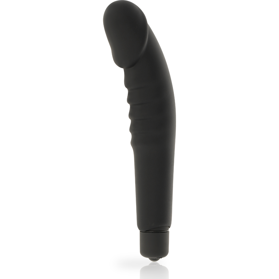DOLCE VITA - REALISTIC PLEASURE VIBRADOR SILICONA NEGRO – Bild 2
