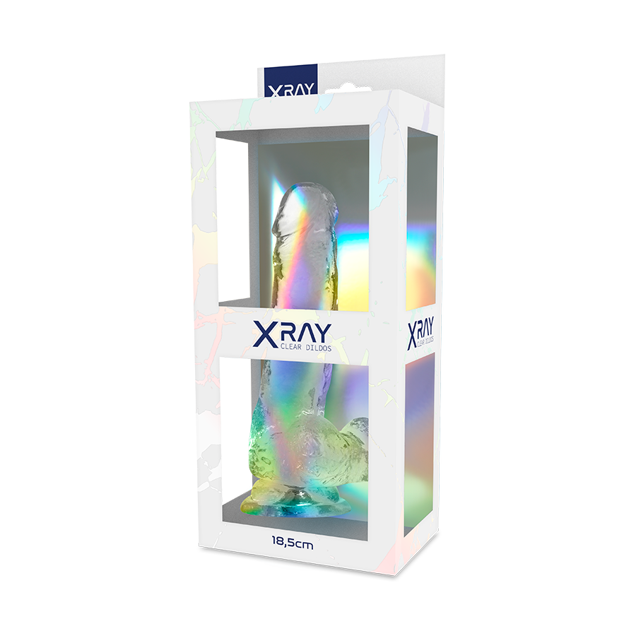 X RAY - KLARER HAHN MIT EIER 18.5 CM -O- 3.8 CM – Bild 3