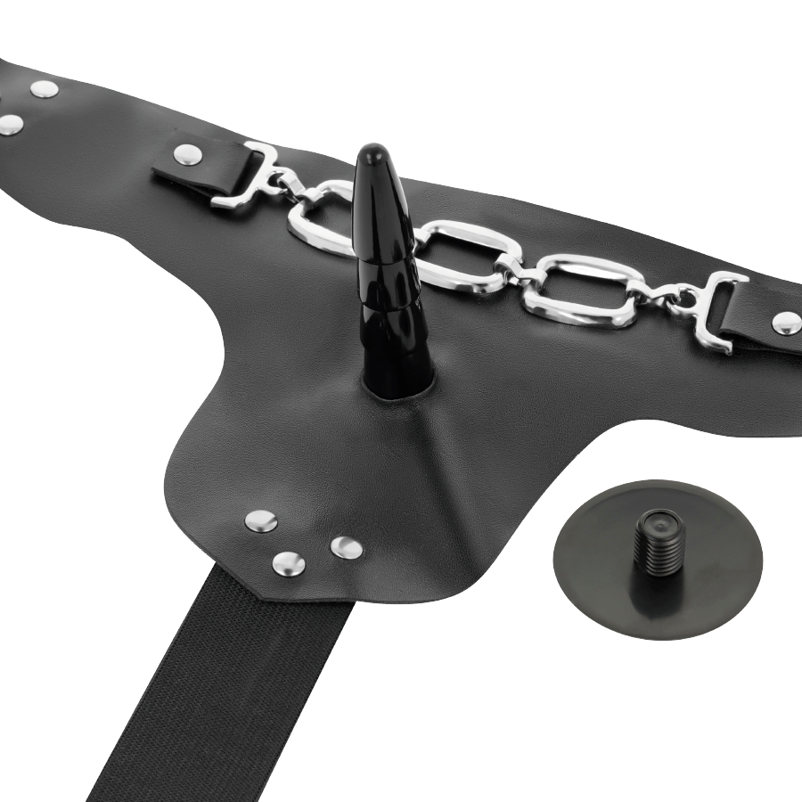 HARNESS ATTRACTION - ARNÉS GEORGE REALÍSTICO VIBRADOR 19 CM -O- 4 CM – Bild 4