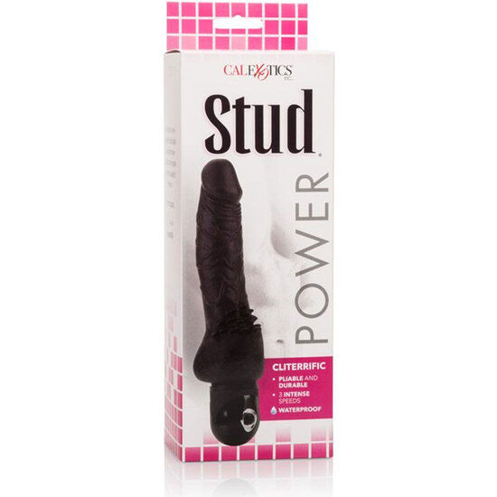 CALEXOTICS - POWER STUD CLITERRIFIC VIBRADOR NEGRO – Bild 2