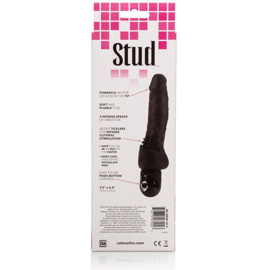 CALEXOTICS - POWER STUD CLITERRIFIC VIBRADOR NEGRO – Bild 3