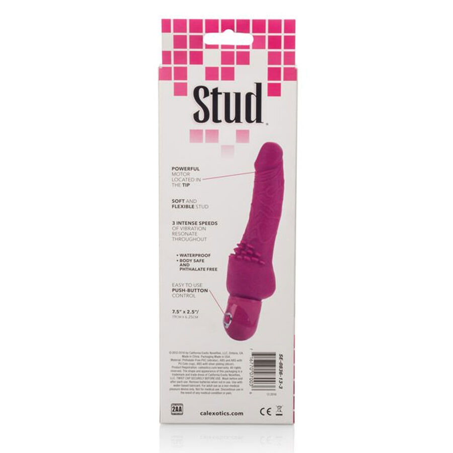 CALEXOTICS - POWER STUD CLITERRIFIC VIBRADOR ROSA – Bild 2