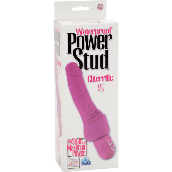 CALEXOTICS - POWER STUD CLITERRIFIC VIBRADOR ROSA – Bild 4