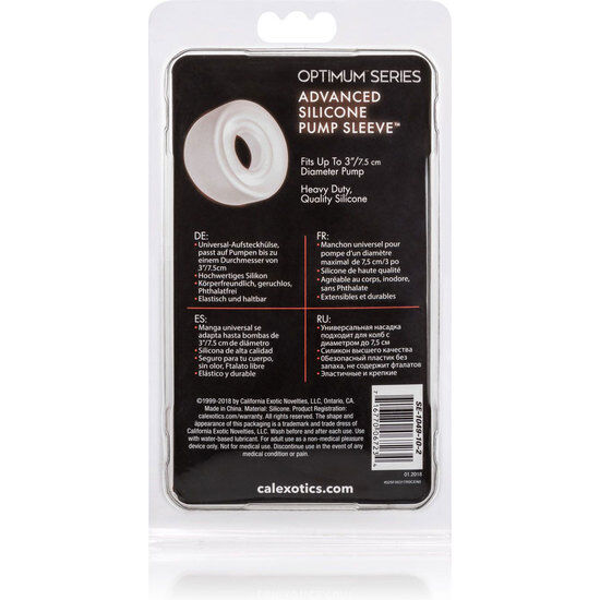 CALEXOTICS - RECAMBIO FUNDA PARA DESARROLLADOR SILICONA CLEAR – Bild 2