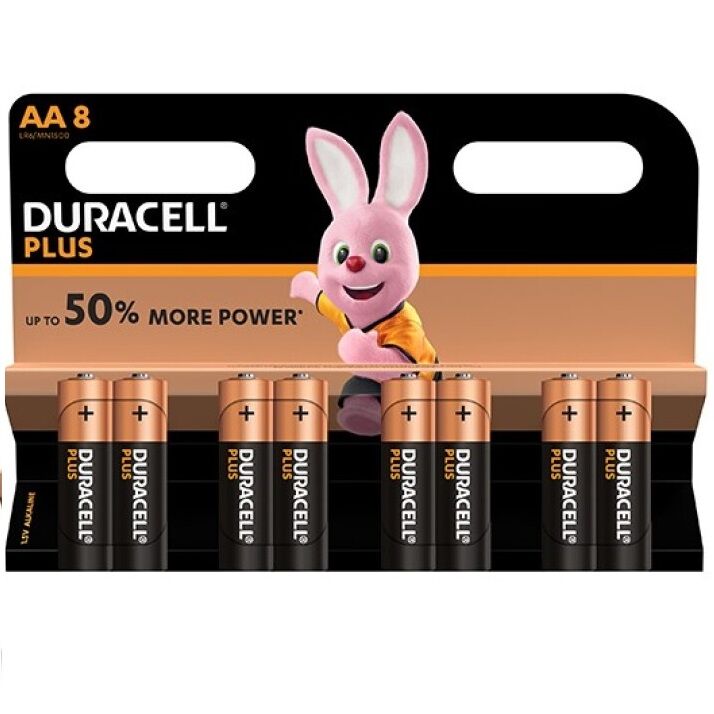 DURACELL - PLUS POWER PILA ALCALINA AA LR6 BLISTER*8 – Bild 2