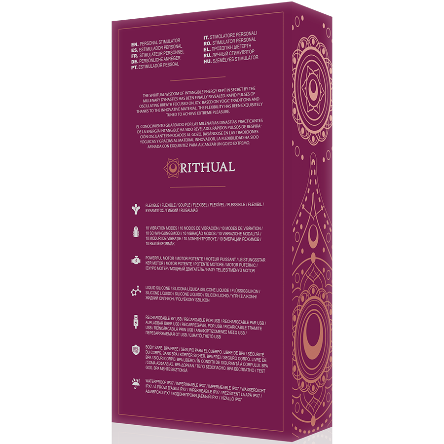RITHUAL- KRIYA G-SPOT WIEDERAUFLADBARER ORCHIDEEN-STIMULATOR – Bild 3