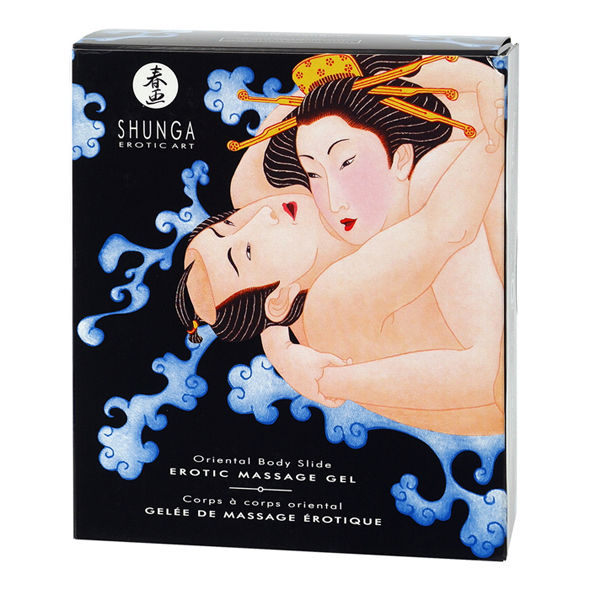 SHUNGA - ORIENTALISCHES BODY-TO-BODY-EROTISCHES MASSAGEGEL MIT EXOTISCHEN FRÜCHTEN – Bild 2