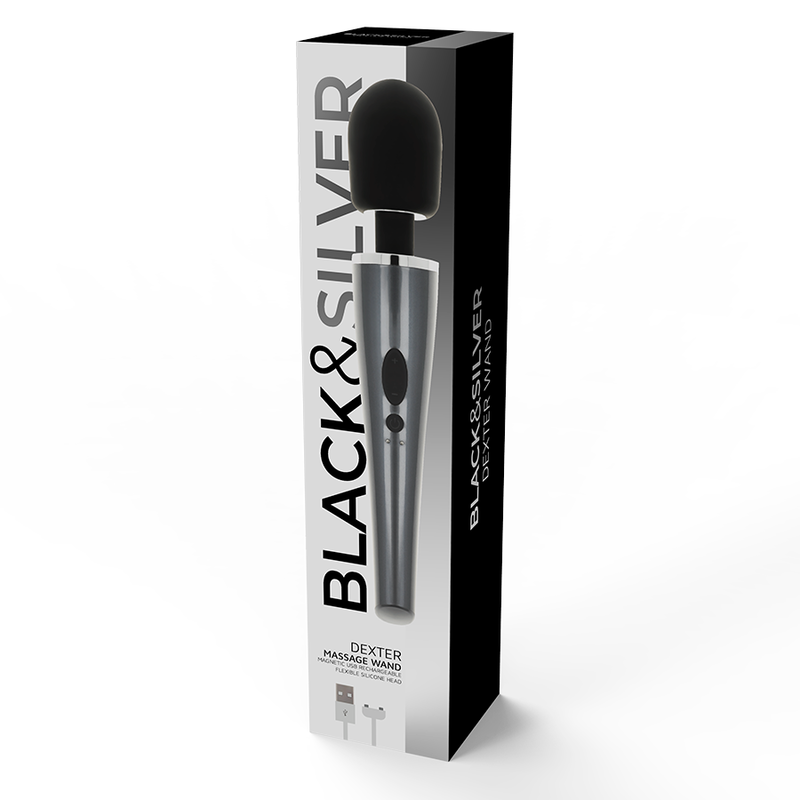 BLACK&SILVER - DEXTER MASSAGE WAND – Bild 3