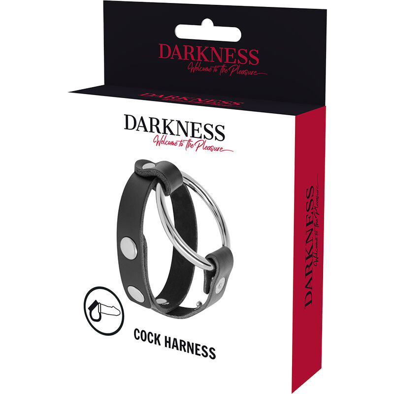 DARKNESS - ANILLO PARA PENE Y TESTÍCULOS BDSM – Bild 4
