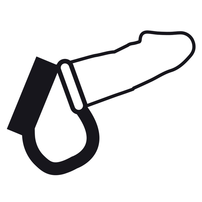 DARKNESS - ANILLO PARA PENE Y TESTÍCULOS BDSM – Bild 3