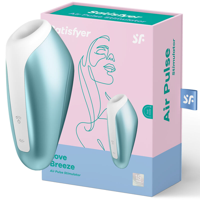 SATISFYER - LOVE BREEZE SUCCIONADOR ICE BLUE – Bild 4