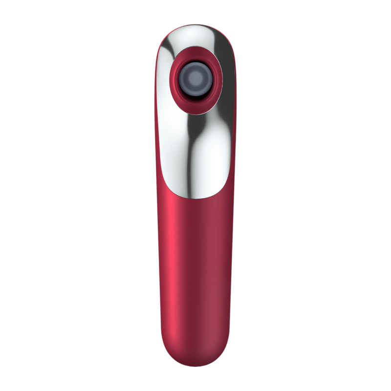 SATISFYER - DUAL LOVE VIBRADOR Y SUCCIONADOR CON AIRE PULSADO ROJO – Bild 4