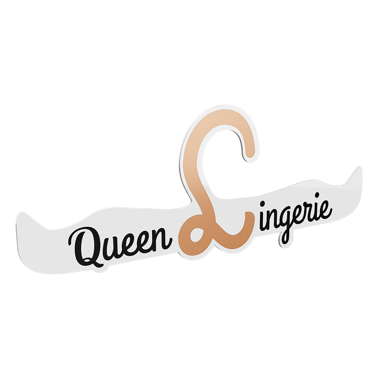 QUEEN LINGERIE - PERCHA PARA LENCERIA 27.5 CM 1 UNIDAD – Bild 3