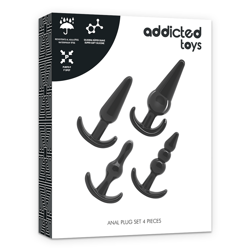 ADDICTED TOYS - SET 4 PLUGS ANALES – Bild 12