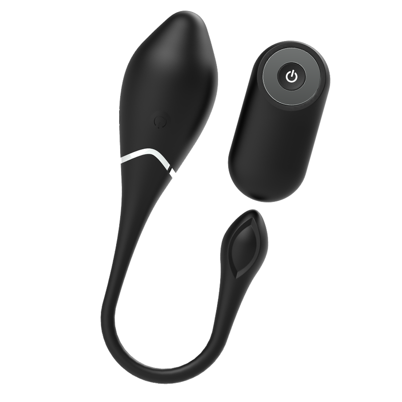 BLACK&SILVER - JENELL HUEVO VIBRADOR RECARGABLE – Bild 2