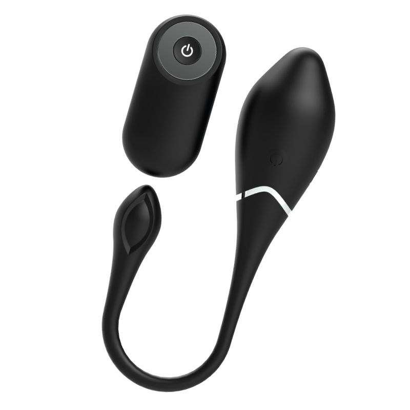 BLACK&SILVER - JENELL HUEVO VIBRADOR RECARGABLE – Bild 3