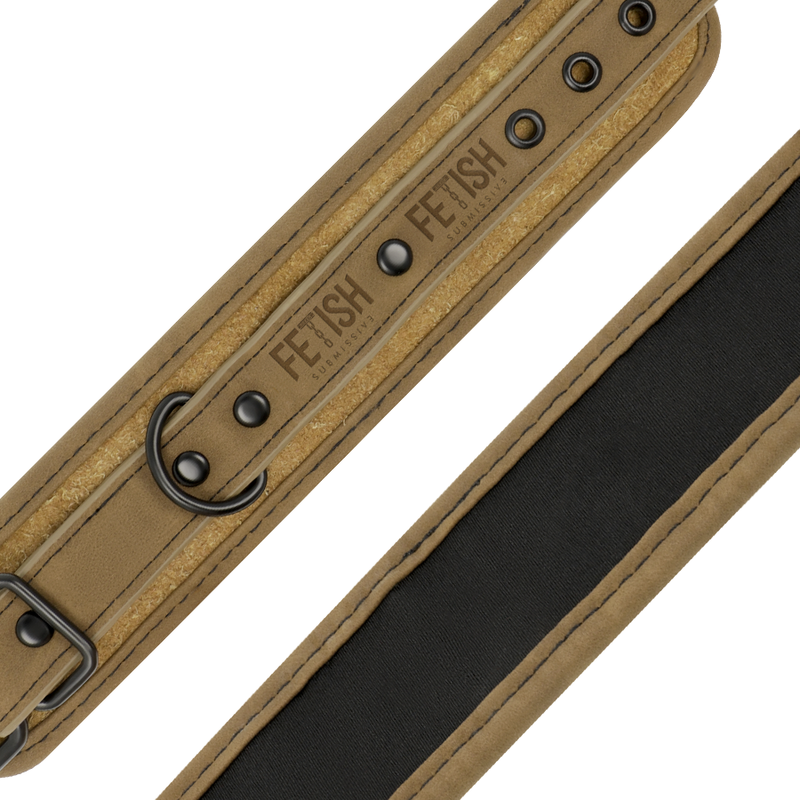 FETISH SUBMISSIVE ORIGEN - ESPOSAS TOBILLOS CUERO VEGANO CON FORRO DE NEOPRENO – Bild 4